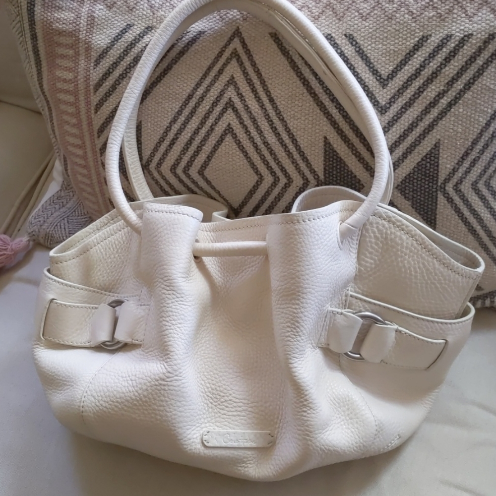 Cole Haan cream colored shoulder bag